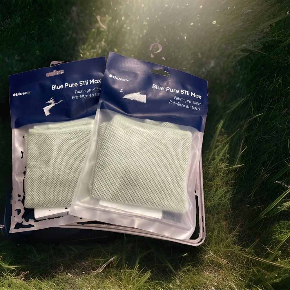 Lot Of 2 Unopened Blueair Blue Pure 511i Max Fabric Pre-Filter OEM Moss Color